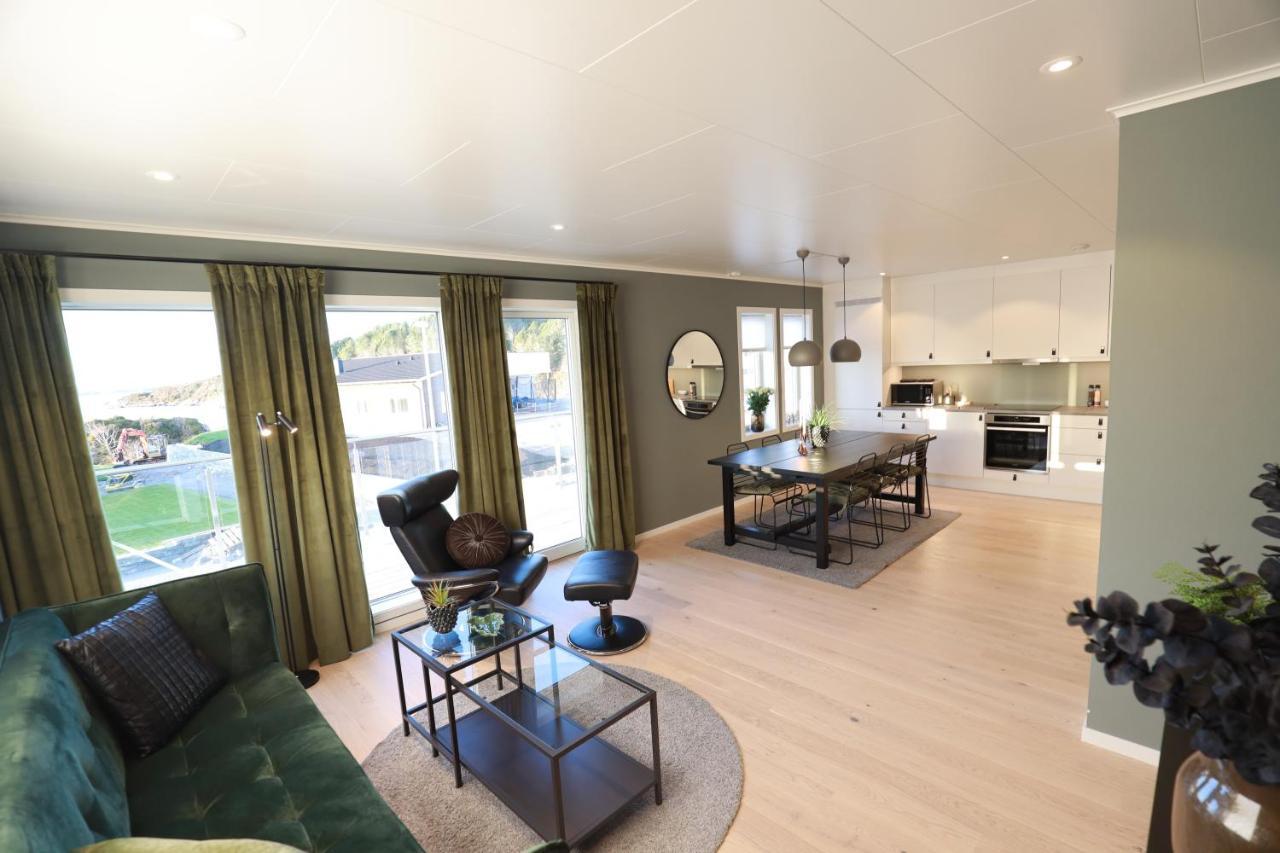 Modern Apartment With Seaview Hammarvika Exteriör bild