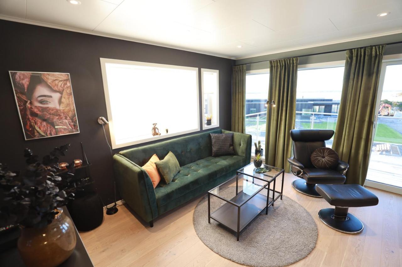 Modern Apartment With Seaview Hammarvika Exteriör bild